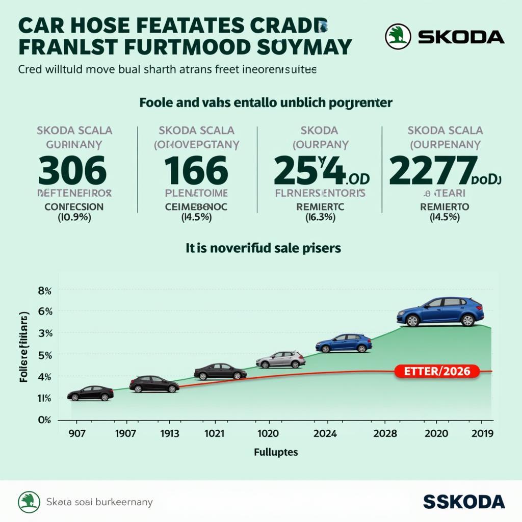 Skoda Scala Verkaufszahlen in Deutschland