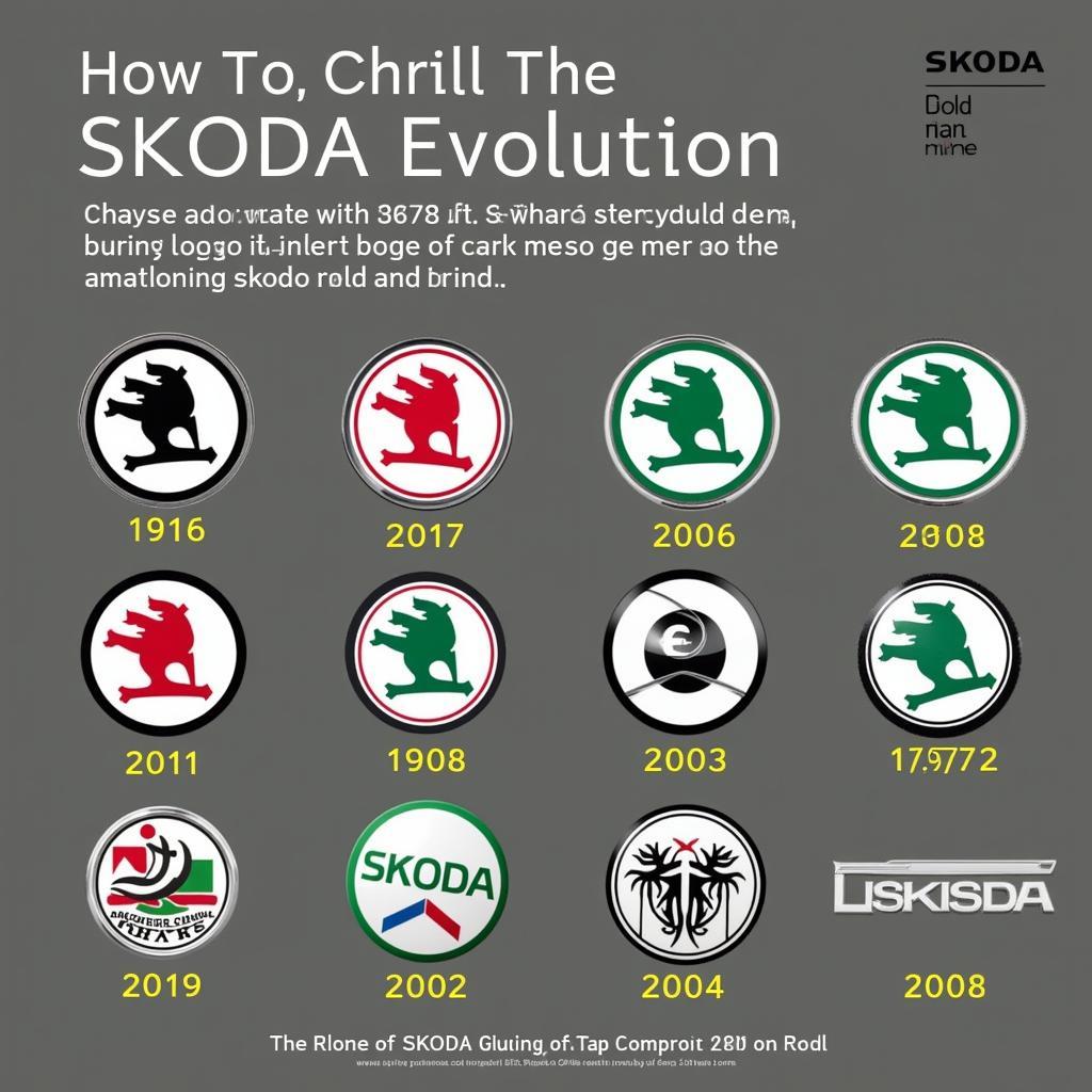 Entwicklung des Skoda Symbols