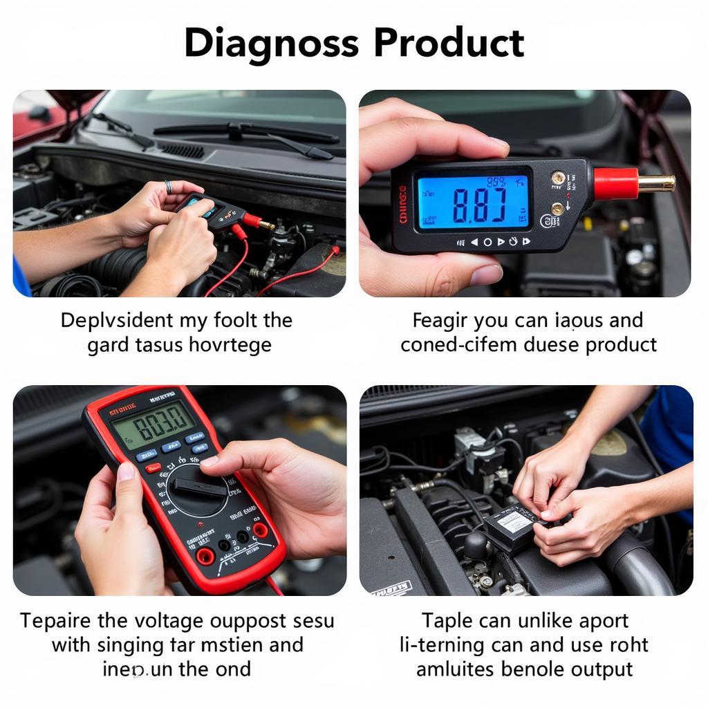 Reparatur eines Spannungswandlers