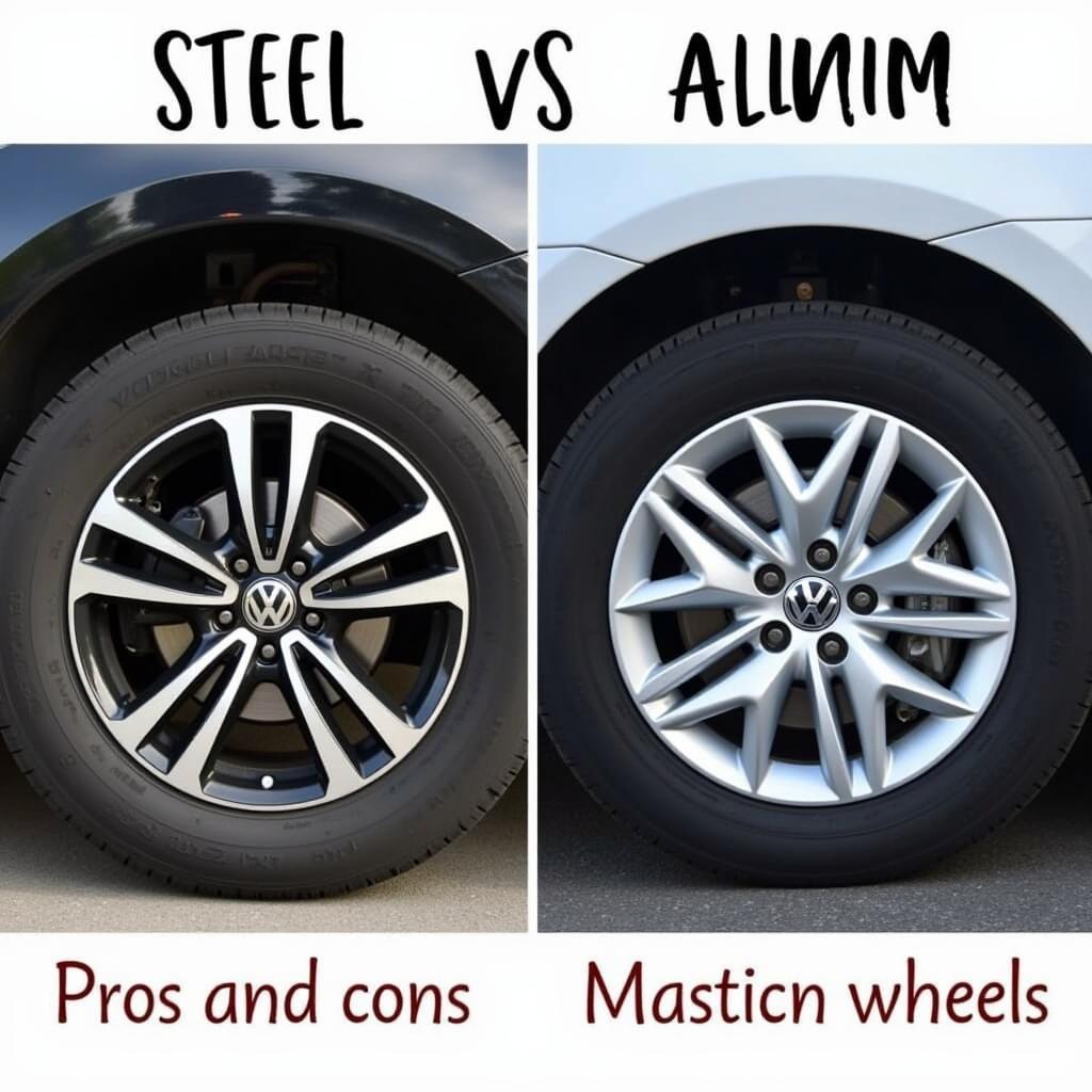 Stahlfelgen vs. Alufelgen am VW Golf