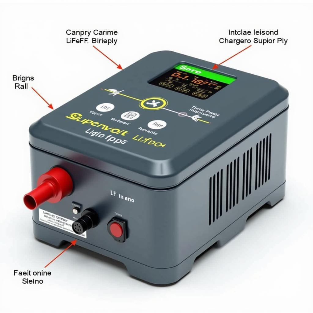 Ladegerät für Supervolt LiFePO4 Batterien