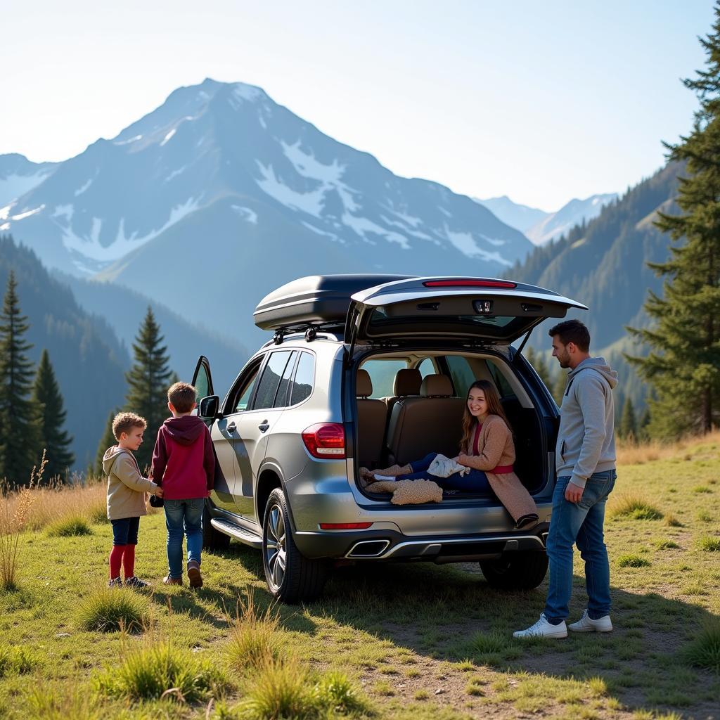 SUV mit 400 PS und Familie