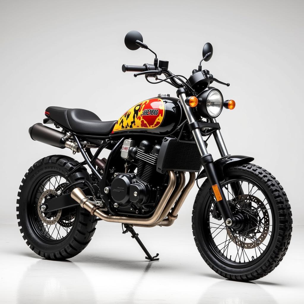 Suzuki Bandit 1200 Scrambler Umbau