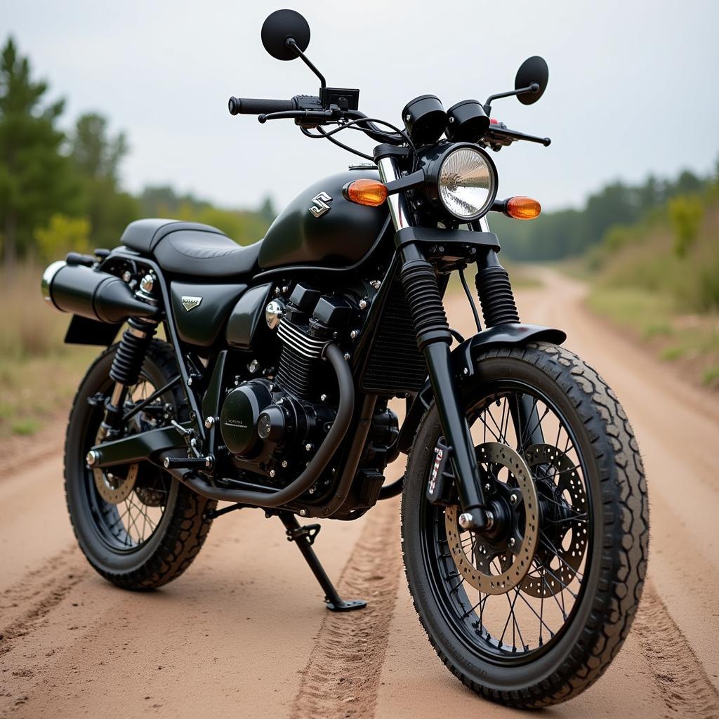 Suzuki Bandit 1200 Scrambler Umbau