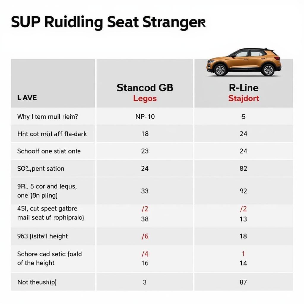 VW T-Roc Sitzhöhe Vergleich