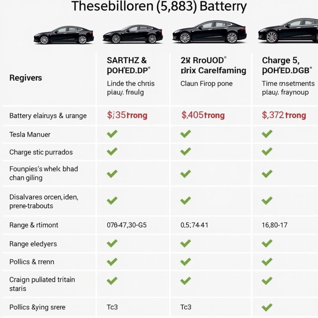 Vergleich der Batterien im Tesla Model S