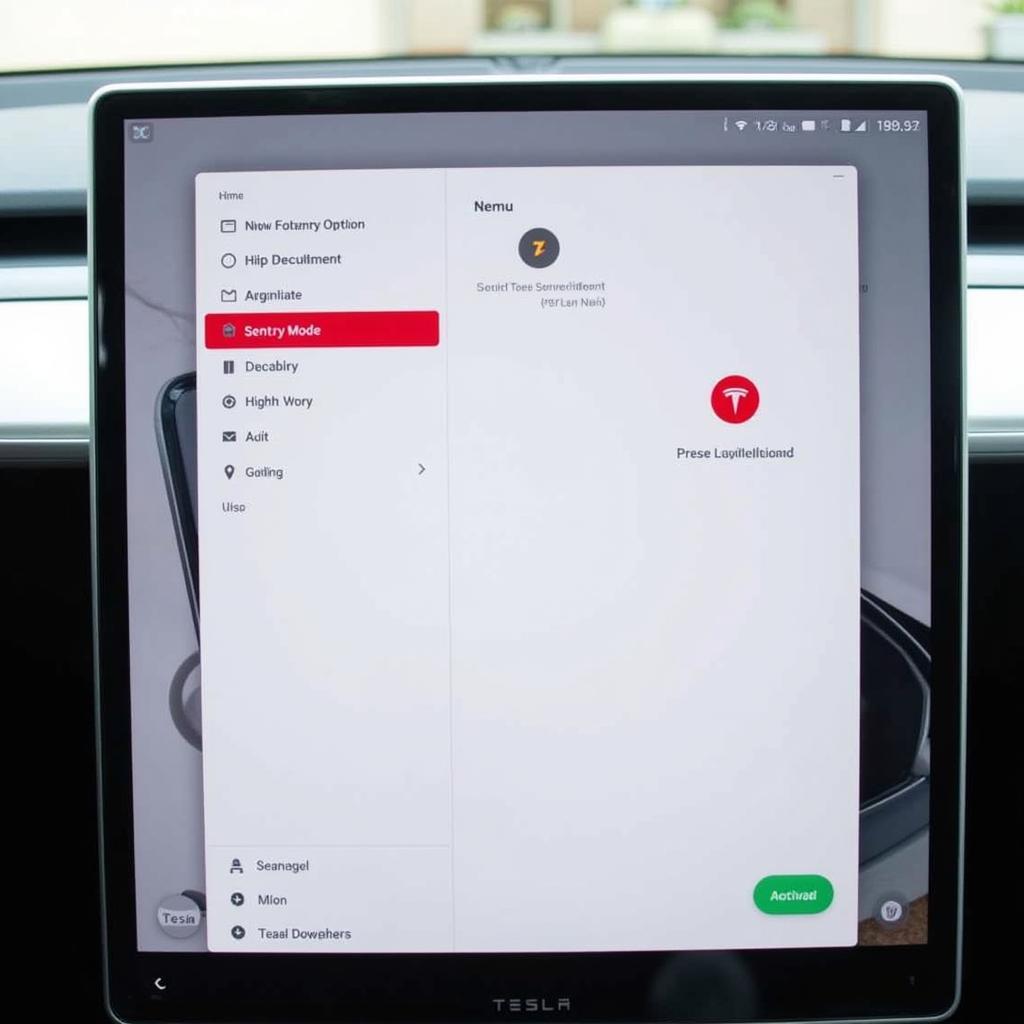 Deaktivierung des Tesla Sentry Mode