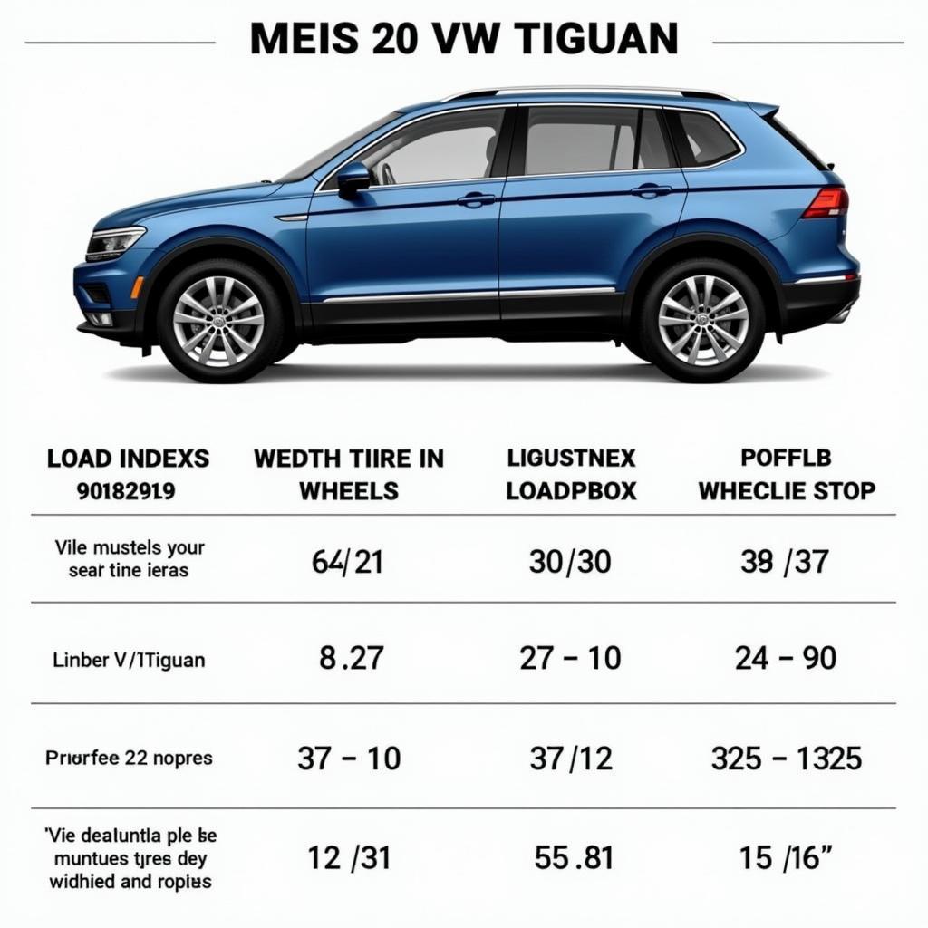 Optimale Reifenkombinationen für 20 Zoll Felgen am VW Tiguan