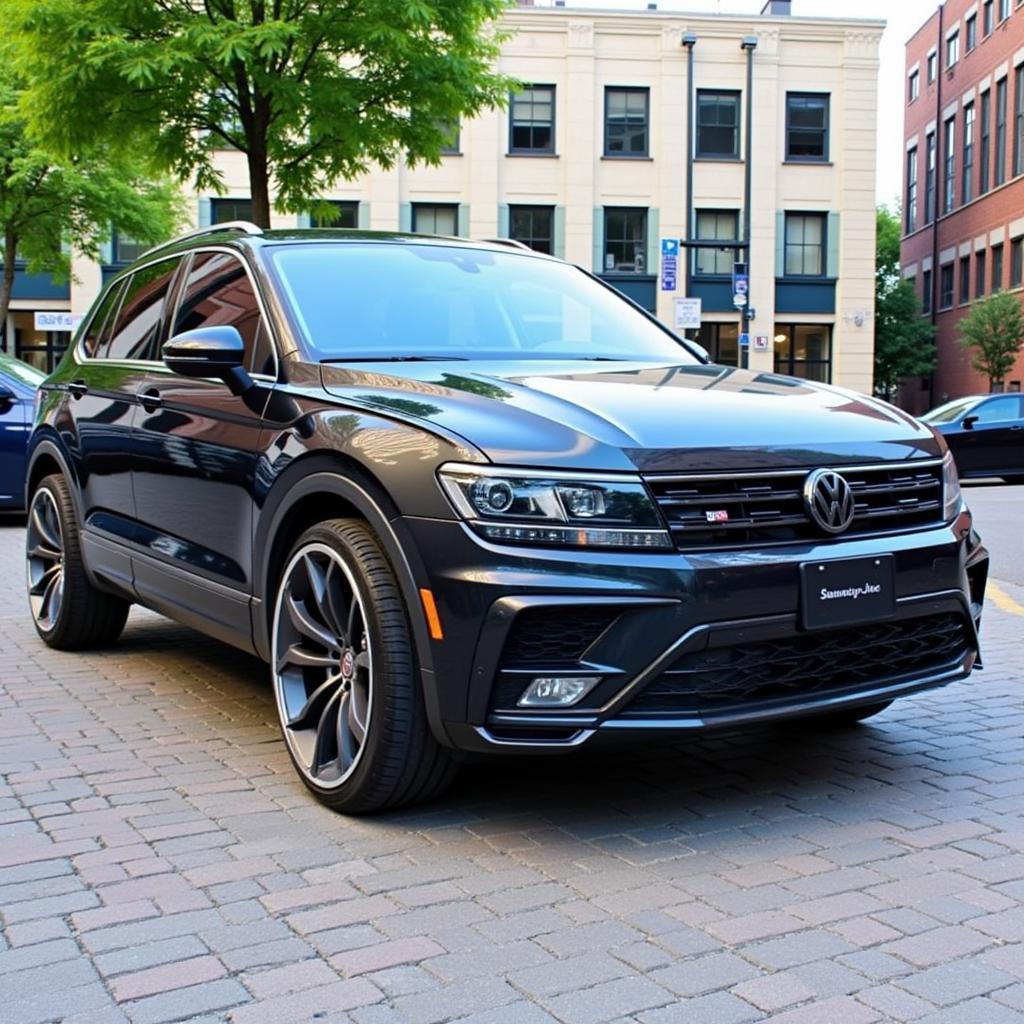 Sportlicher Tiguan mit 20 Zoll Felgen