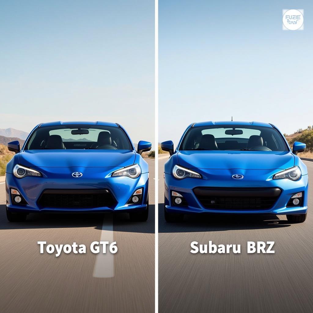 Toyota GT86 und Subaru BRZ im direkten Vergleich.