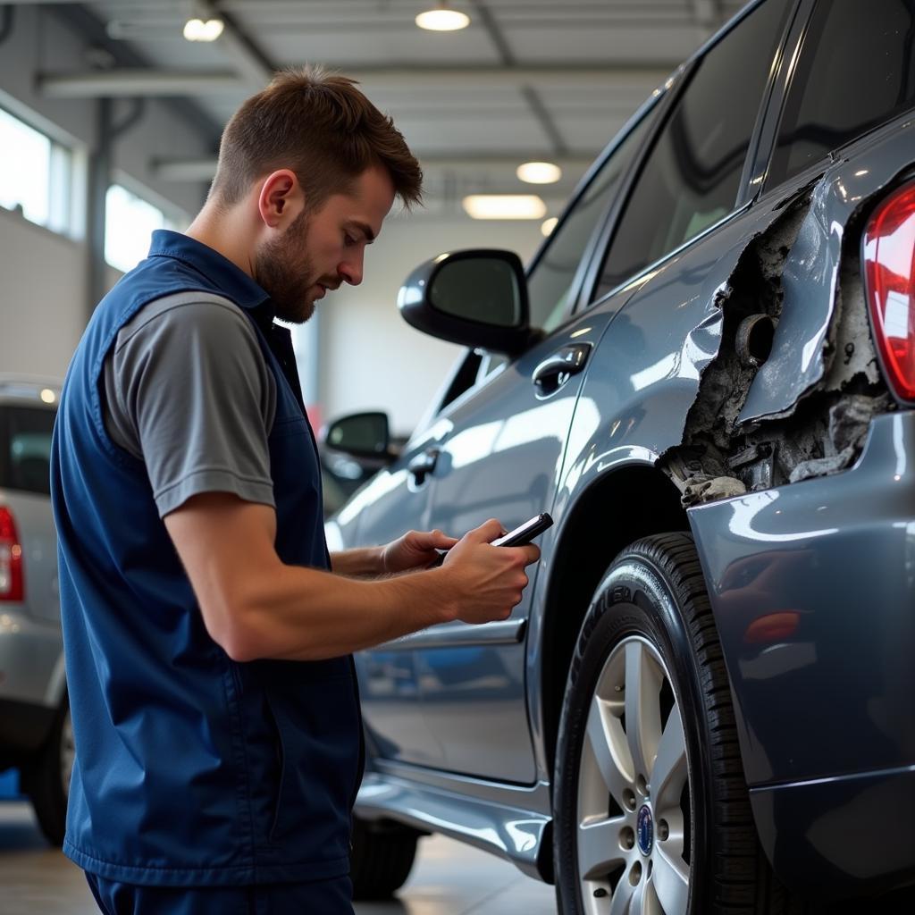 Reparaturkosten für Unfallfahrzeuge