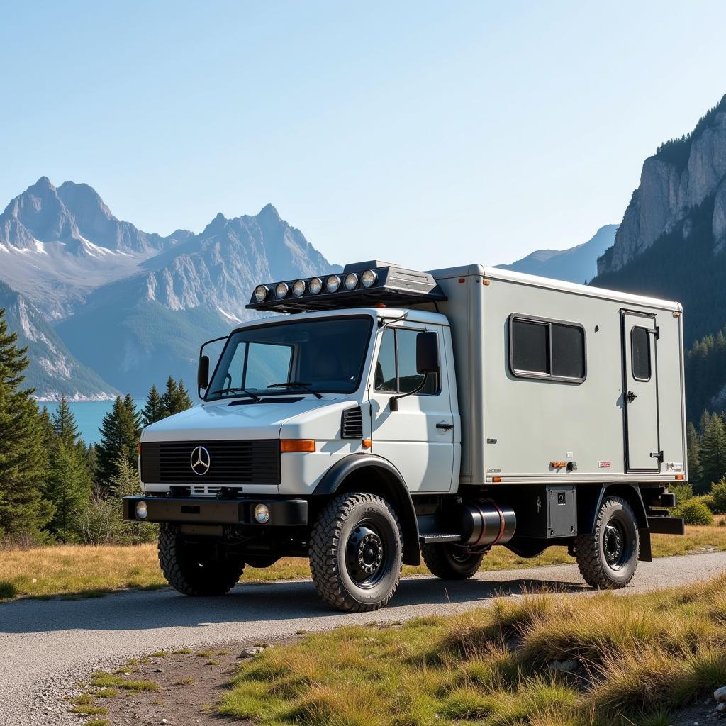 Unimog Wohnmobil Luxus auf Reisen