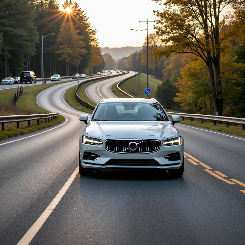 Volvo V60 Test: Fahrverhalten auf der Straße