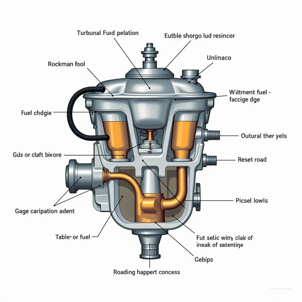 Funktionsweise eines Vergaser Motors