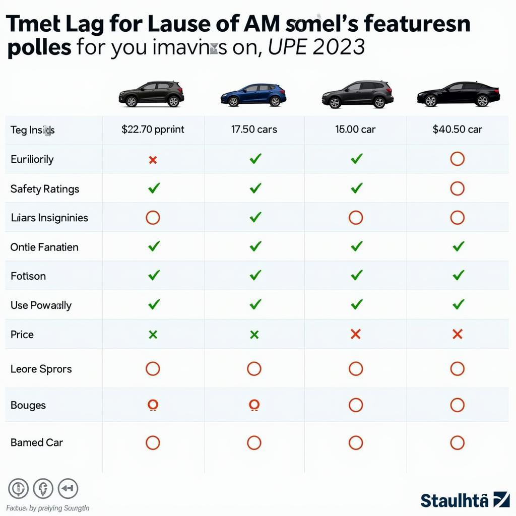 Vergleich verschiedener Kleinstwagen-Modelle 2023