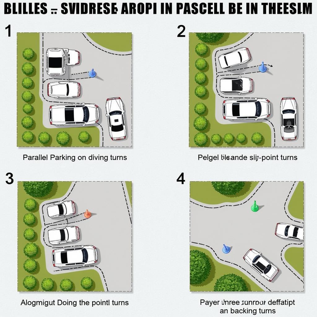 Übungen auf dem Verkehrsübungsplatz Schleswig-Holstein