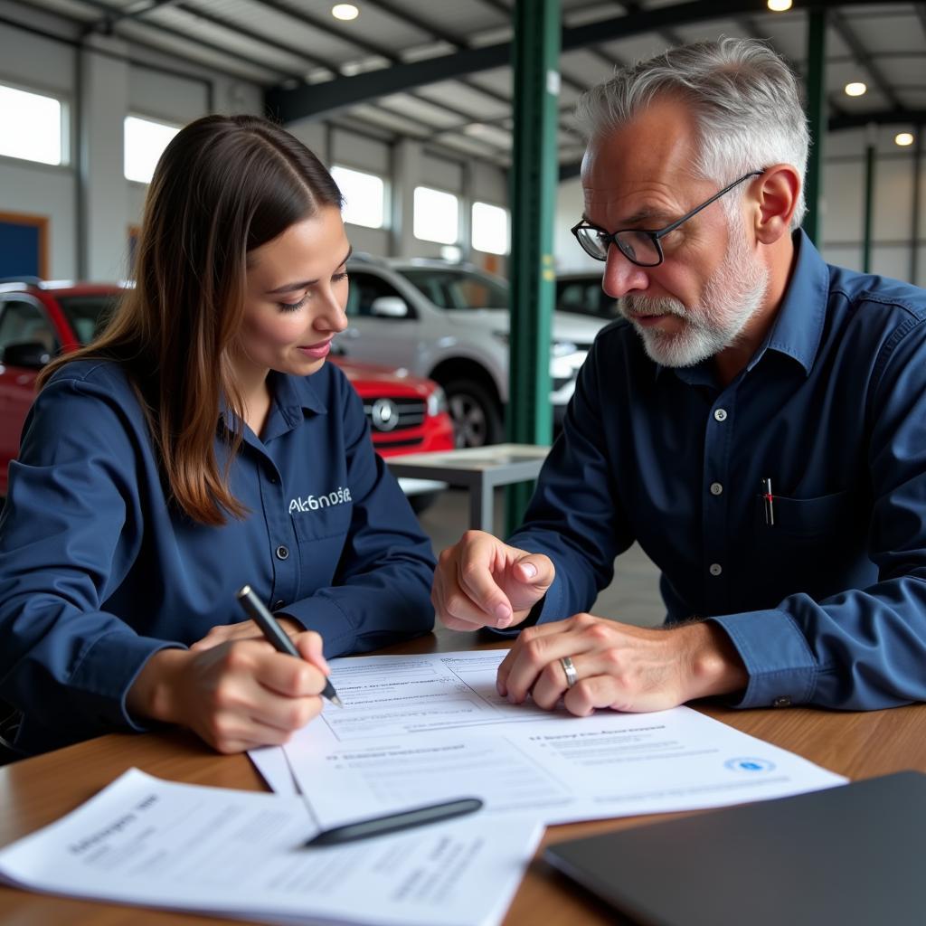 VHV Schadensabwicklung in der Werkstatt