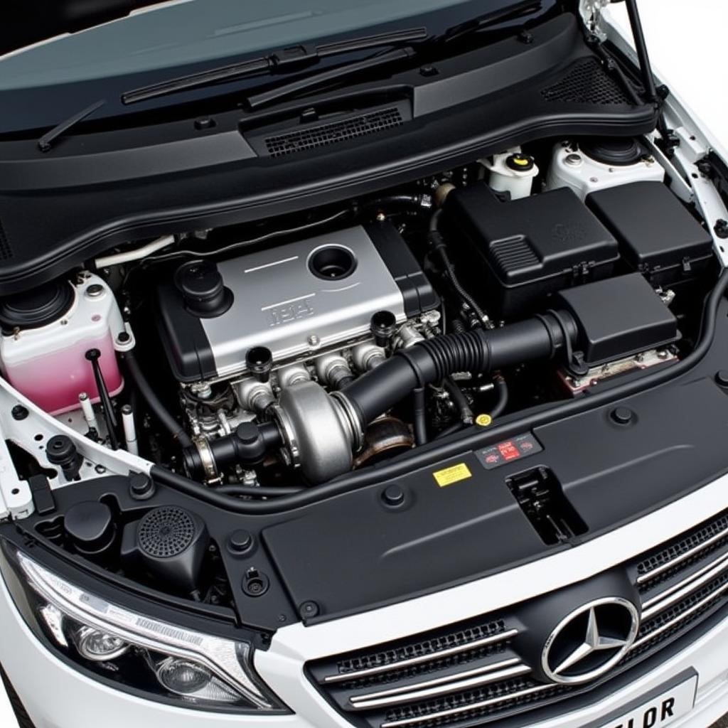 Motor des Vito Tourer 116 CDI