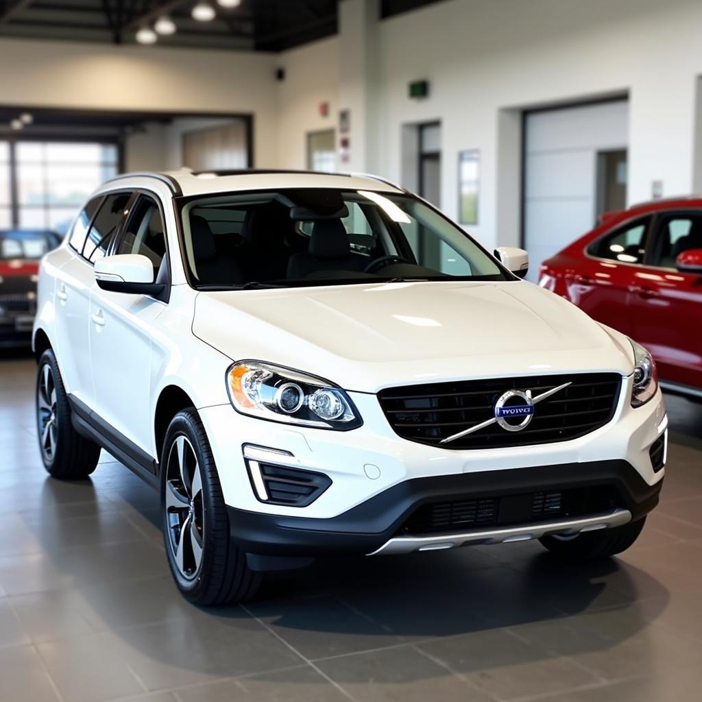 Volvo XC60 Weiß Gebrauchtwagen