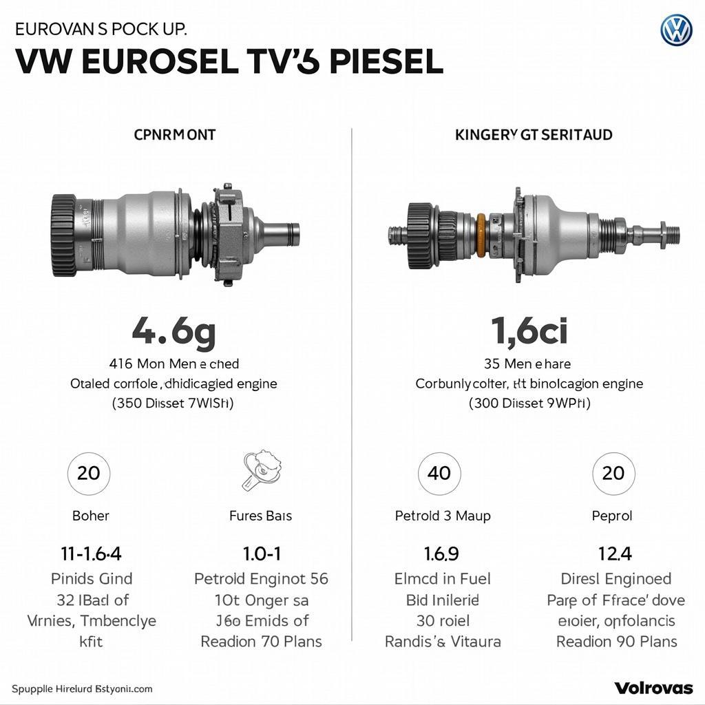 VW Eurovan Motorisierungen: Diesel & Benzin Motoren im Überblick