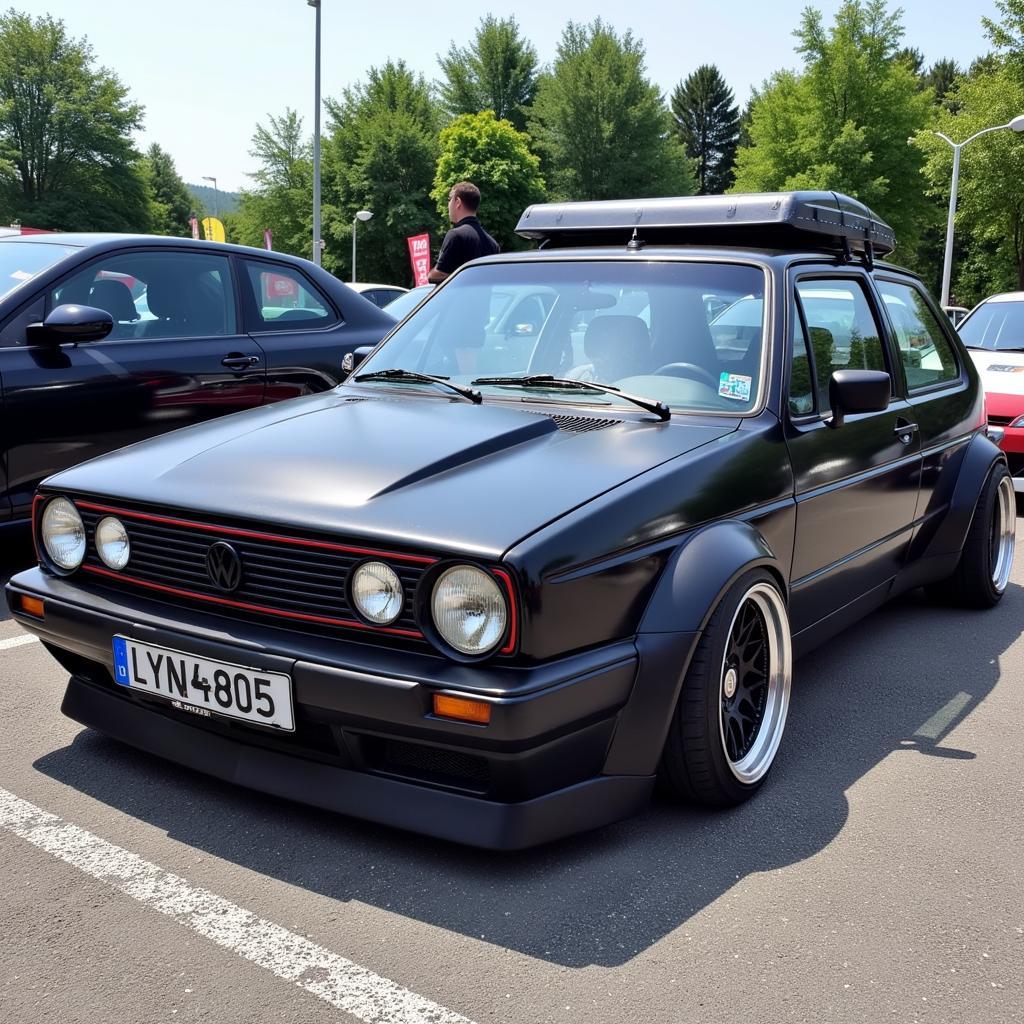 Getunter VW Golf GTI am Wörthersee