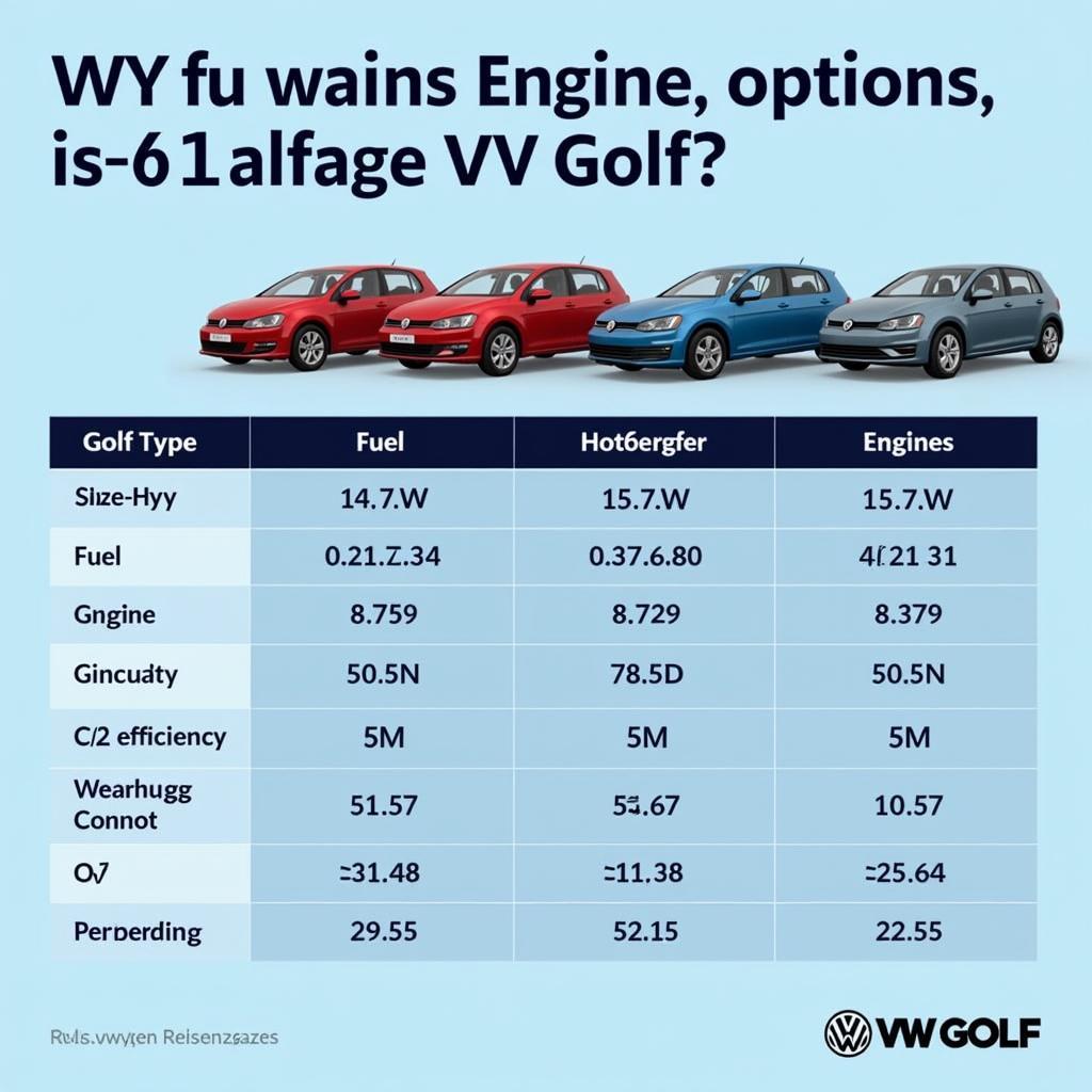 VW Golf Motorvarianten: Finde den passenden Antrieb