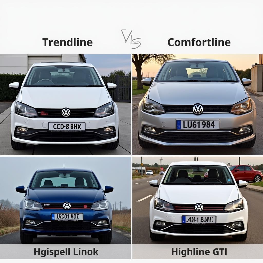 VW Polo Modelle im Vergleich: Trendline, Comfortline, Highline und GTI