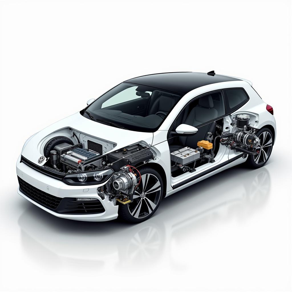 Elektrischer Antrieb im neuen VW Scirocco