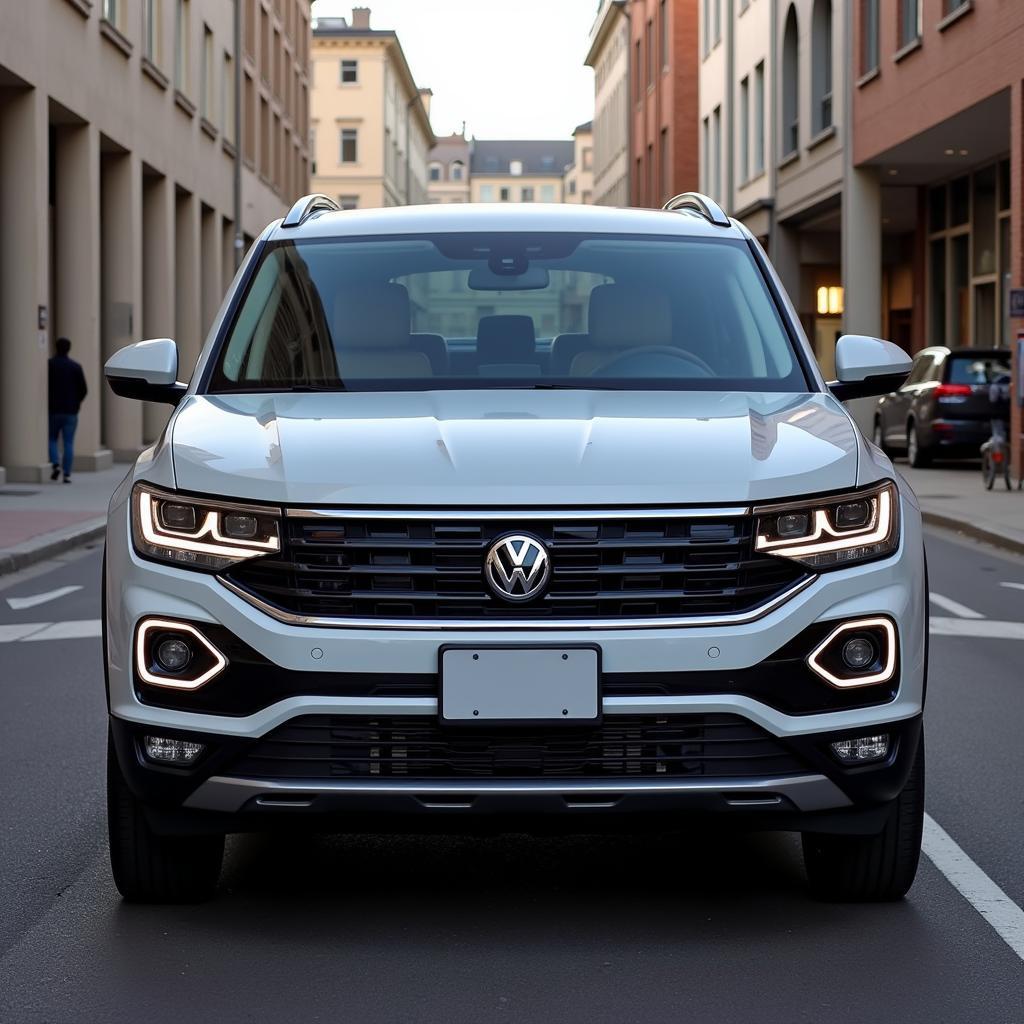 VW T-Cross Facelift 2023 Außenansicht