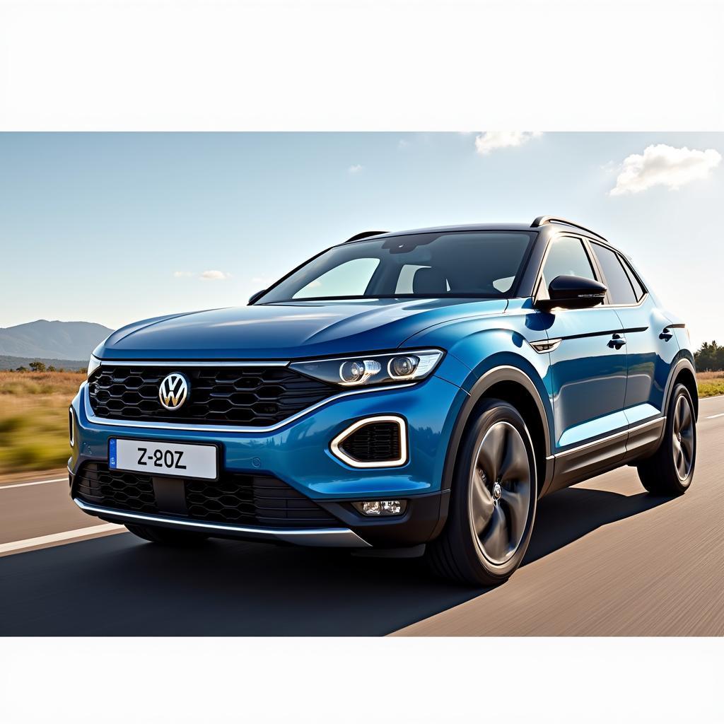 VW T-Roc Außenansicht: Modernes und dynamisches Design