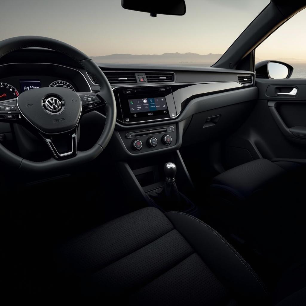 VW T-Roc Interieur Cockpit Modern