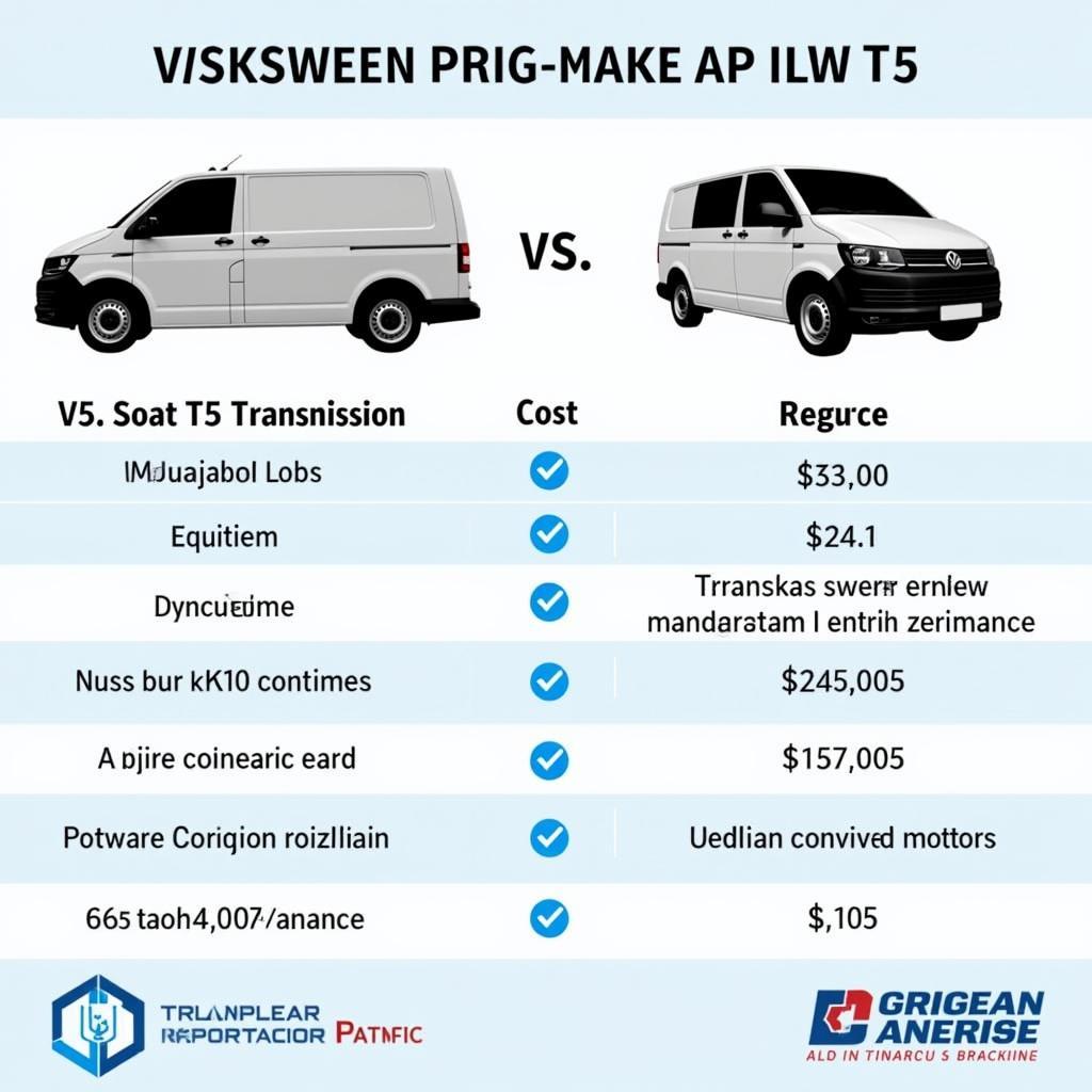 VW T5 Getriebe Reparatur vs. Austausch: Kosten und Vorteile im Vergleich.