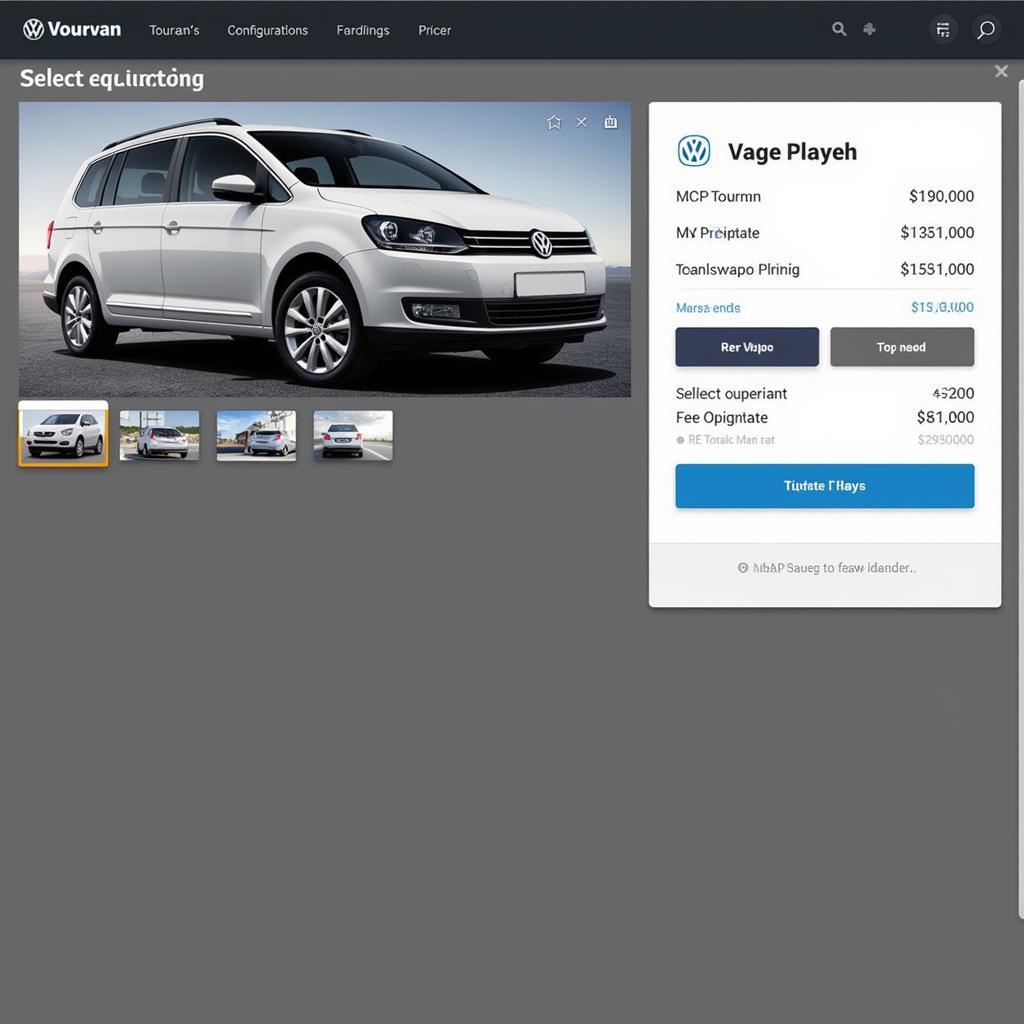 VW Touran Konfigurator Preise