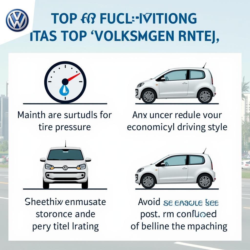 Tipps zum Sprit sparen mit dem VW Up