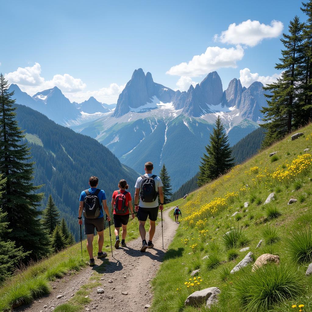 Wandern und Klettern in den Dolomiten: Optimales Wetter für Bergerlebnisse.