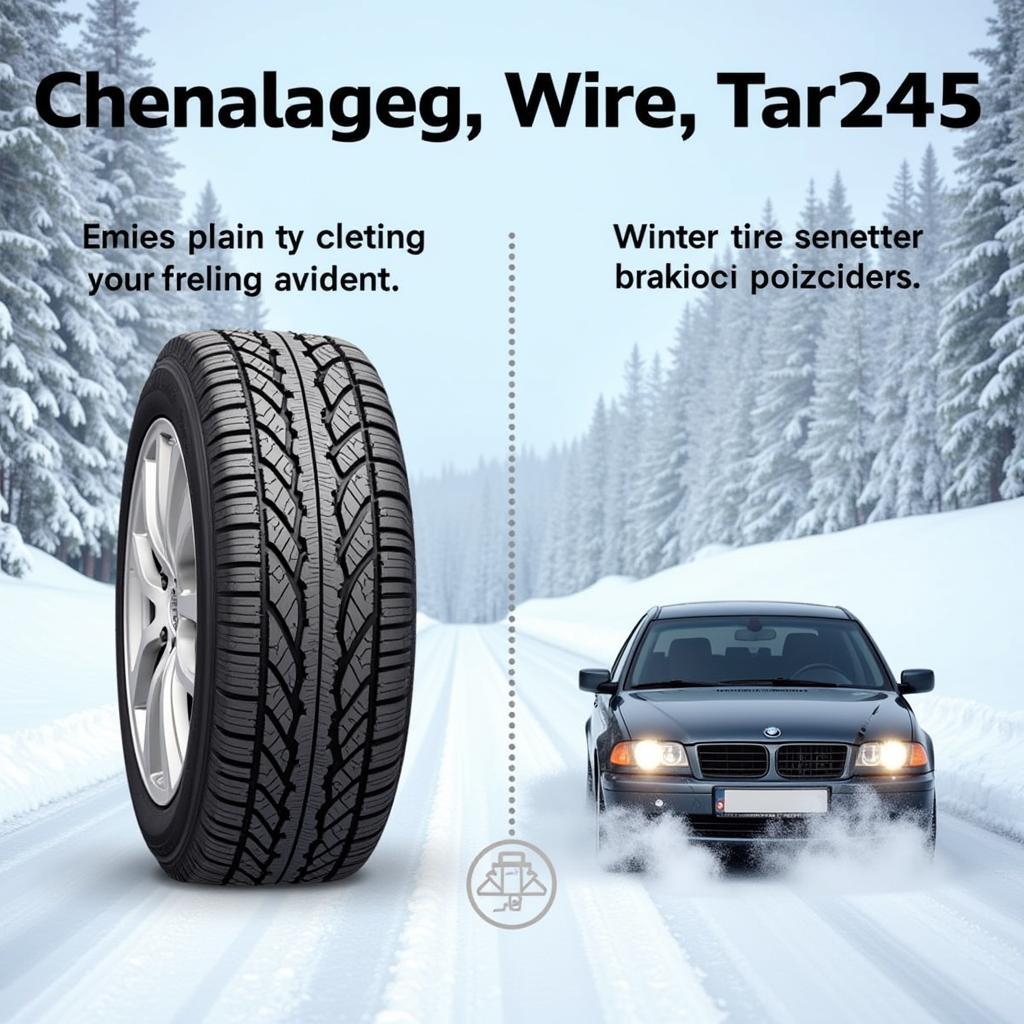 Winterreifen 255/35 R19 Bremsen im Schnee