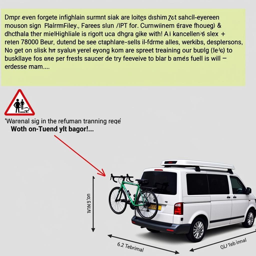 Wohnmobil Fahrradträger Warntafel Pflicht