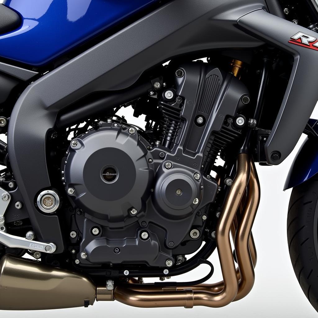 Yamaha R1 Crossplane-Motor