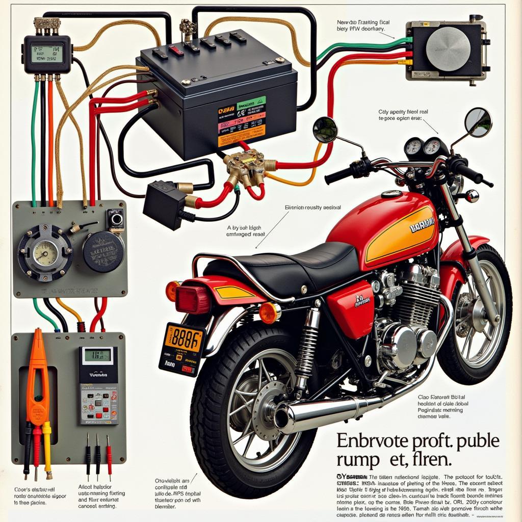 Yamaha XS 850 Elektrik Fehlersuche