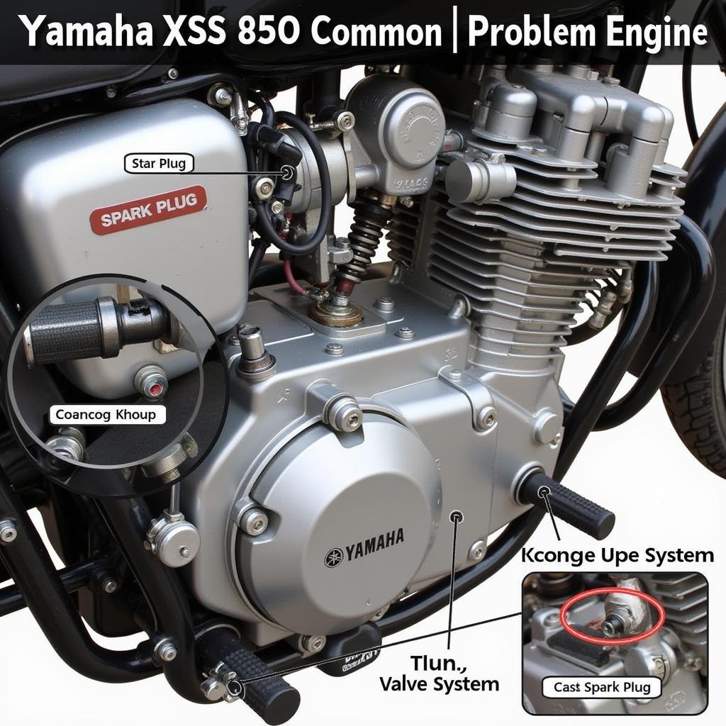 Yamaha XS 850 Motor Probleme