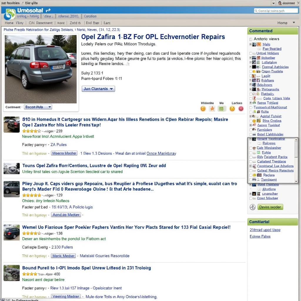 Zafira Forum Community: Mitglieder diskutieren über Reparaturen und Diagnose.