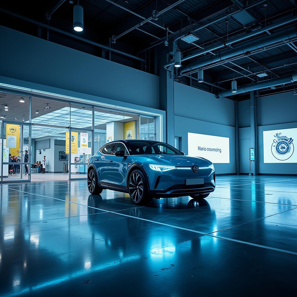 Zukunft der Opel Technologie in Sindelfingen: Elektromobilität, autonomes Fahren, vernetzte Fahrzeuge.