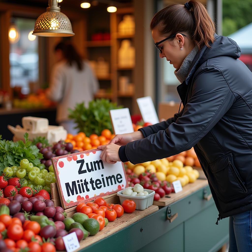 Effektiver Einsatz von Zum Mitnehmen Schildern