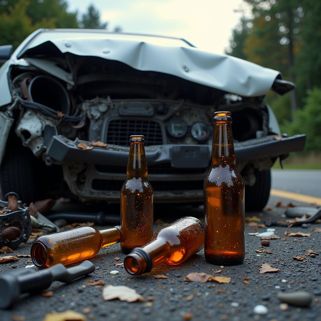 Gefahren von Alkohol am Steuer