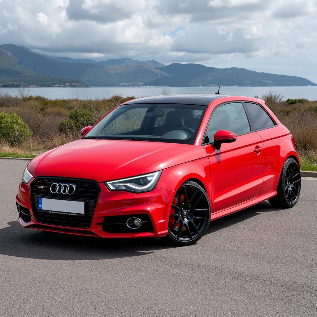 Audi A1 mit neuen Felgen