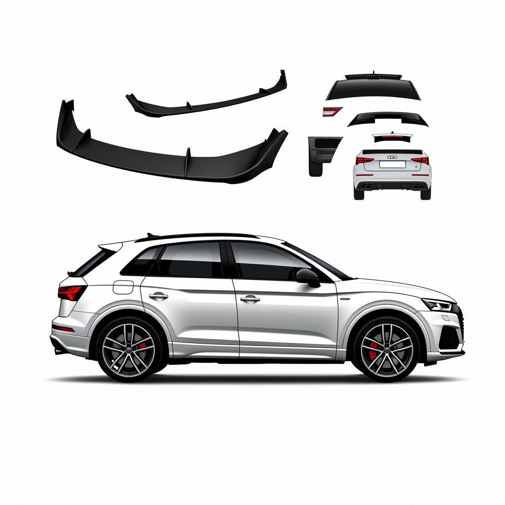 Audi SQ5 ABT Aerodynamik