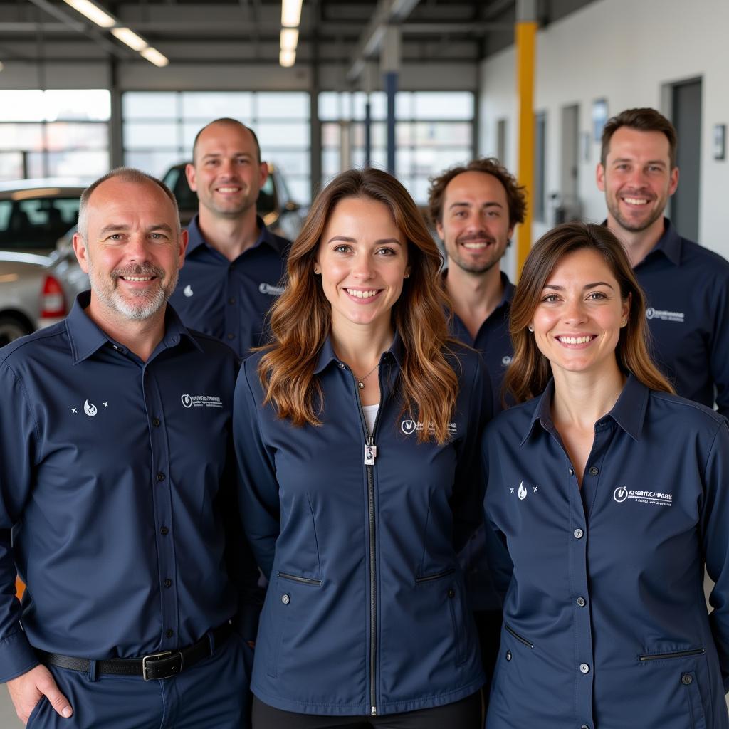 Das Team vom Autohaus Zweckinger Straßlach