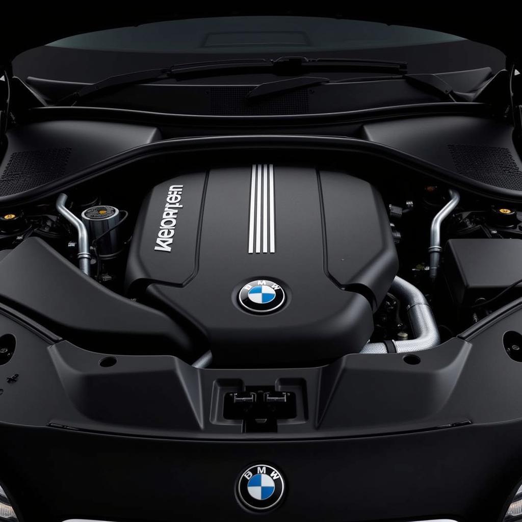 Moderner Motor des BMW 2er Gran Tourer, effizient und leistungsstark.