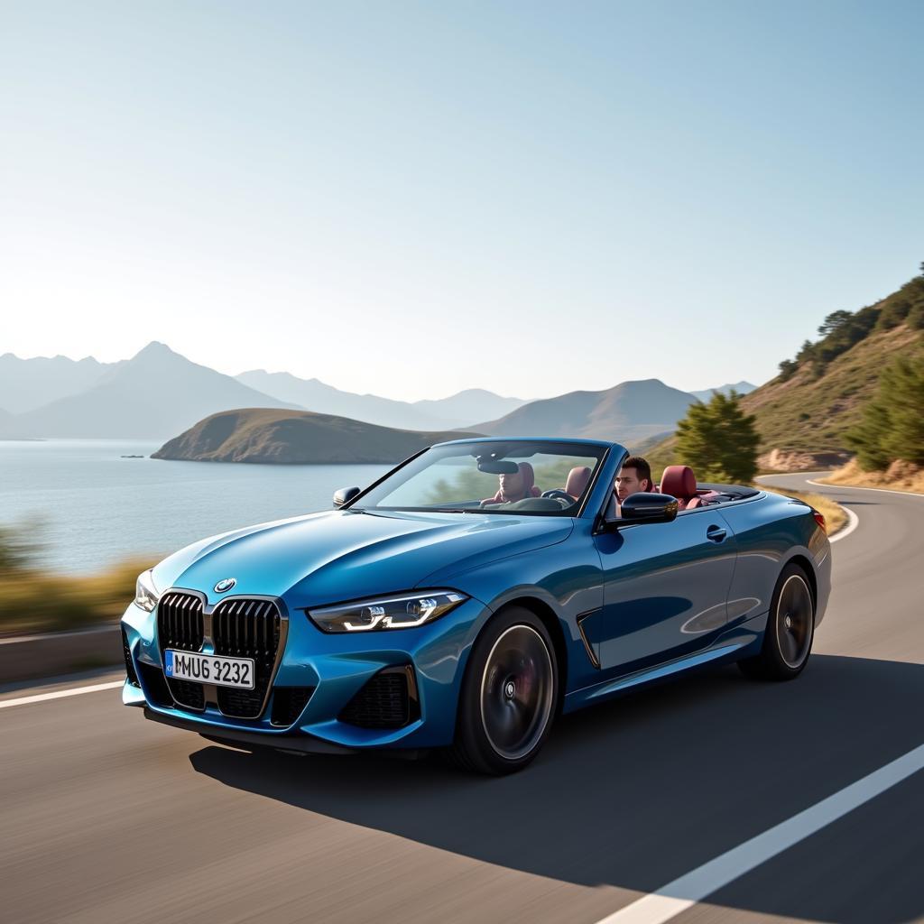 BMW 4er Cabrio Facelift 2024 Fahrvergnügen