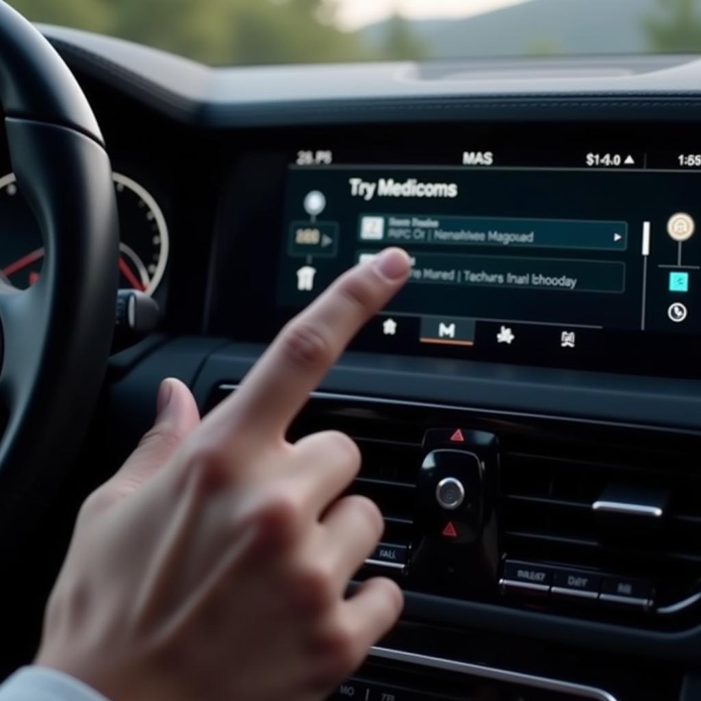 BMW iDrive Controller Bedienung